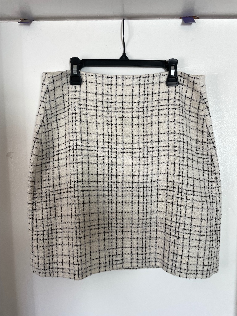 RW&CO Black and White Tweed Skirt